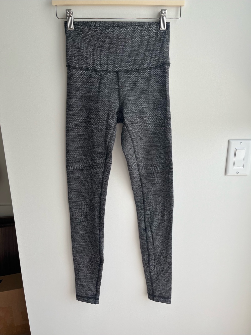lululemon athletica Heathered Charcoal Gray High-Rise Leggings